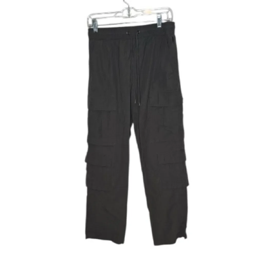PacSun Men’s Baggy Charcoal Grey Cargo Pants. Size Small.